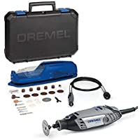 Dremel 3000 - Multiherramienta- 130 W- kit con eje flexible y 25 accesorios- velocidad variable 10.000 - 33.000 rpm para…